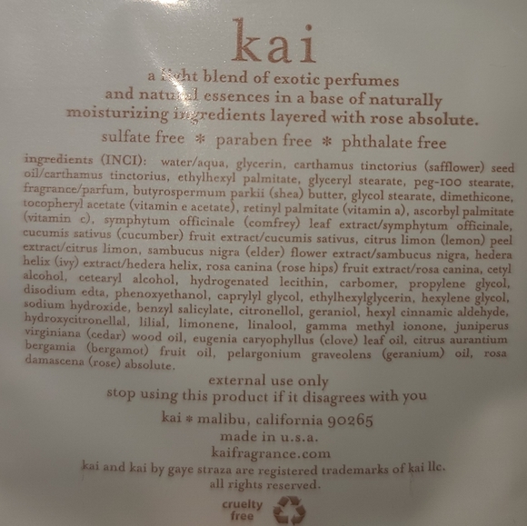 Kai Rose Body Lotion Fragrance by Gaye Straza - 9 Sample packets! - Picture 8 of 16